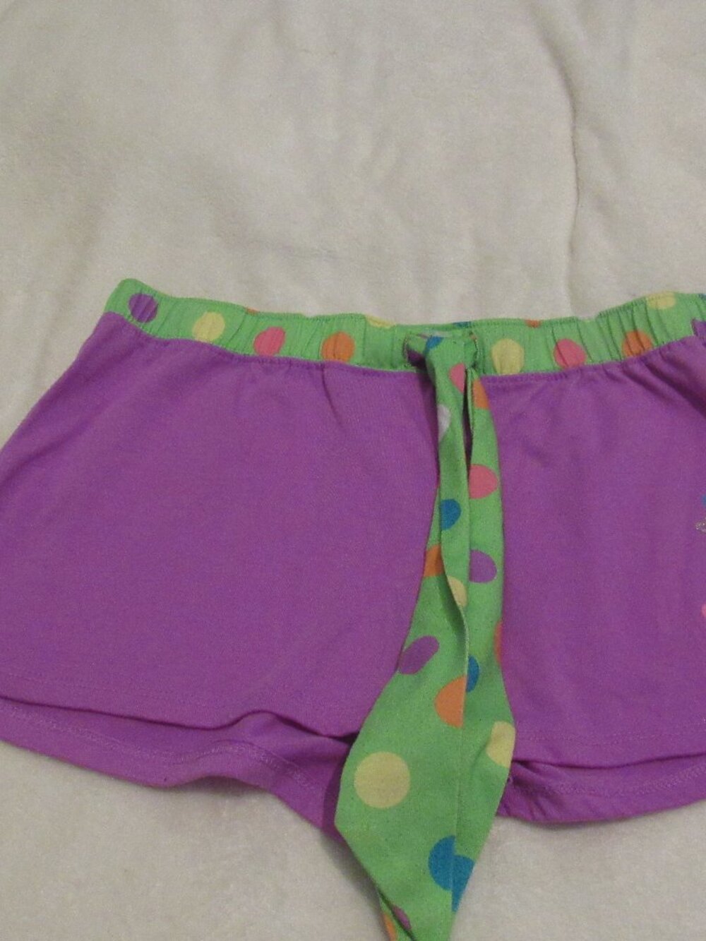 Justice Pajama Shorts Size 16-18 USED